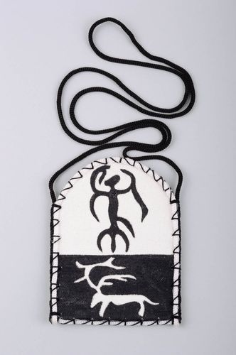 Bolso hecho a mano de lona regalo personalizado accesorio de mujer inusual - MADEheart.com