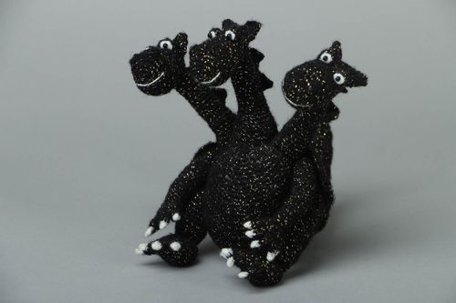 Juguete de peluche tejido Dragón - MADEheart.com