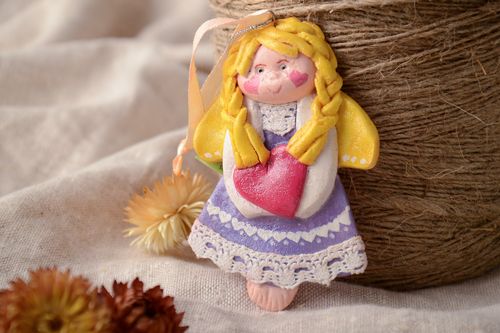 Handmade salty dough interior pendant - MADEheart.com