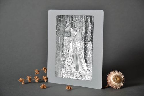 Carte de vœux artisanale avec photo dauteur - MADEheart.com