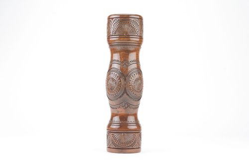 Vaso artesanal de madeira feito à mão  - MADEheart.com