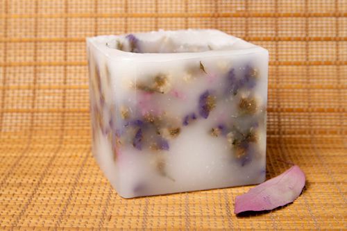 Portavelas de parafina artesanal sostenedor de velas decoración de casa  - MADEheart.com