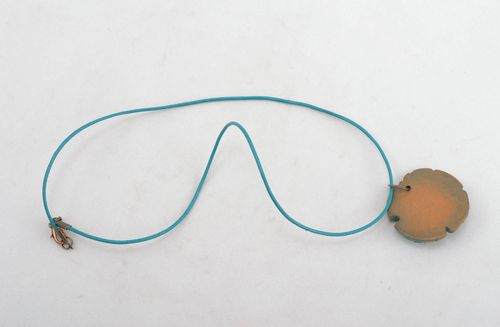 Ceramic pendant Dandelion - MADEheart.com