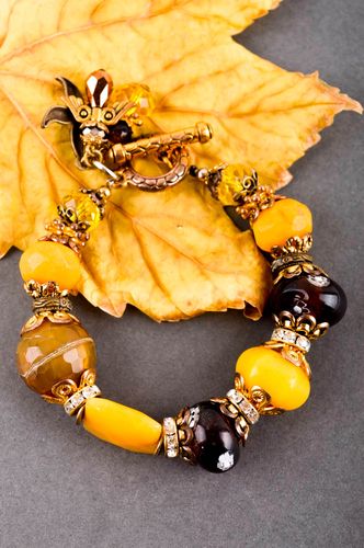 Bracciale di pietre fatto a mano braccialetto vivace da polso per donna - MADEheart.com