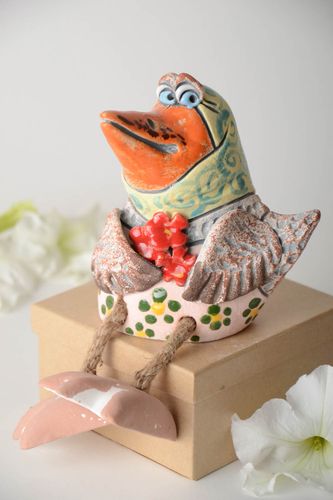 Children money box handmade ceramic moneybox pottery art best gifts for kids - MADEheart.com