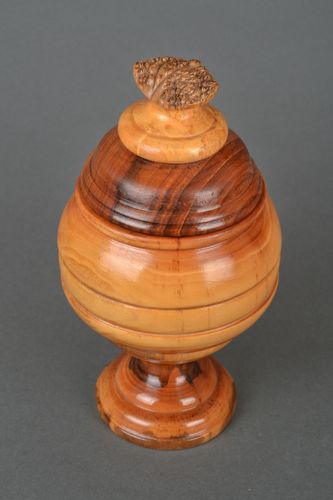 Wooden bowl for sugar or candies - MADEheart.com