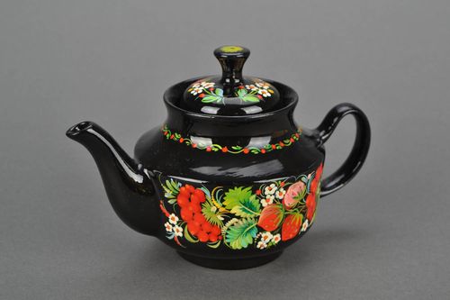 Painted teapot - MADEheart.com