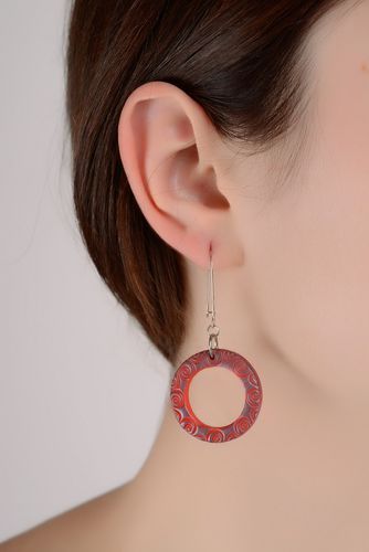 Earrings made ​​of polymer clay - MADEheart.com