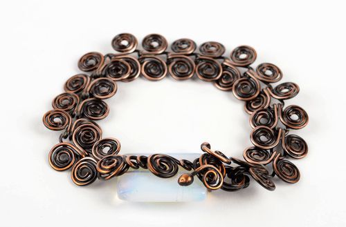 Handmade jewellery wrist bracelet metal womens bracelet designer accessories - MADEheart.com