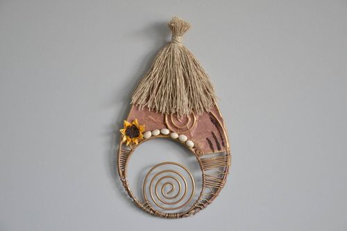 Suspension décorative faite main murale - MADEheart.com