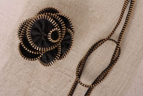 Pulsera y broche de moda hechos a mano accesorios para mujer regalo original - MADEheart.com