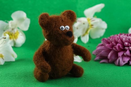 Kinder Spielzeug handgemachtes Spielzeug wolliges öko Kinderspielzeug Dekor - MADEheart.com