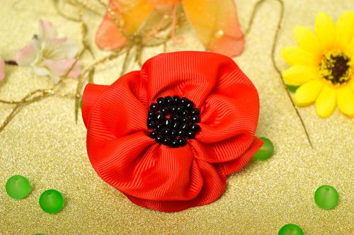 Élastique pour cheveux fait main Bijoux de cheveux Cadeau enfant Idée cadeau - MADEheart.com