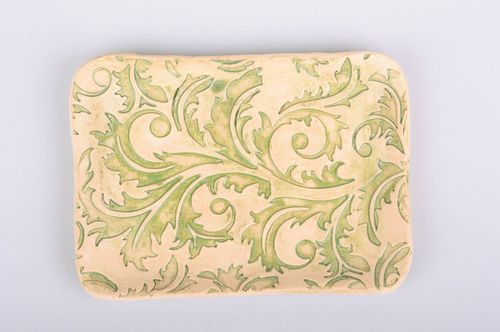 Handmade Keramik Teller Ton Geschirr Küchen Deko Teller für Interieur schön  - MADEheart.com