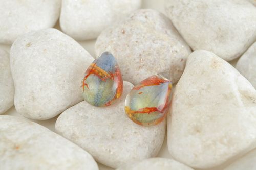 Handmade stud earrings stylish designer accessory beautiful earrings gift - MADEheart.com