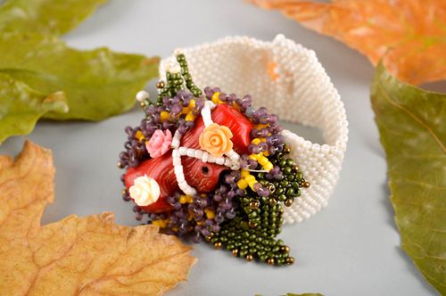 Handmade bracelet beaded bracelet bracelet with natural stones gift for girl  - MADEheart.com