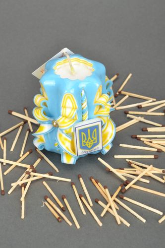 Wax handmade candle Patriot - MADEheart.com