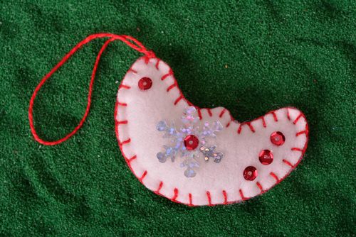 Handmade New Year toy for Christmas tree decor ideas unusual souvenirs - MADEheart.com