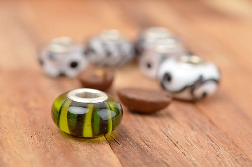 Stylish jewelry findings handmade glass bead jewelry making supplies gift ideas - MADEheart.com