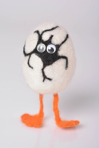 Handmade interior toy stylish woolen toy cute soft toy for kids felted toy - MADEheart.com