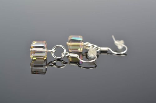 Earrings with crystals  - MADEheart.com