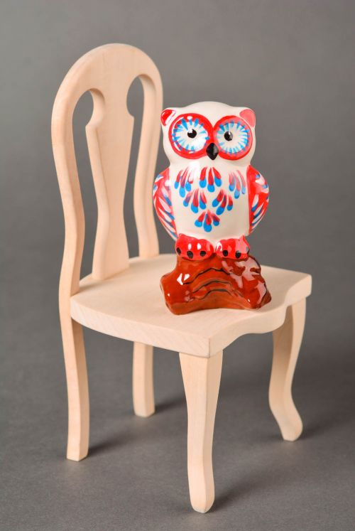 Figur aus Gips handgefertigt Kinderzimmer Deko ausgefallenes kleines Geschenk  - MADEheart.com