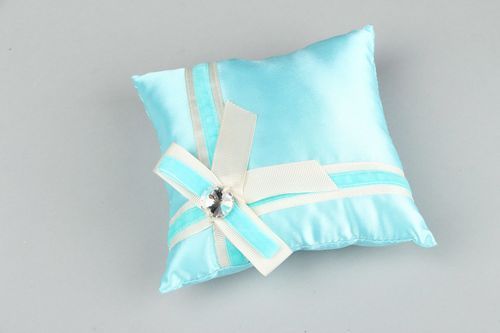 Satin pillow for rings Heavens - MADEheart.com