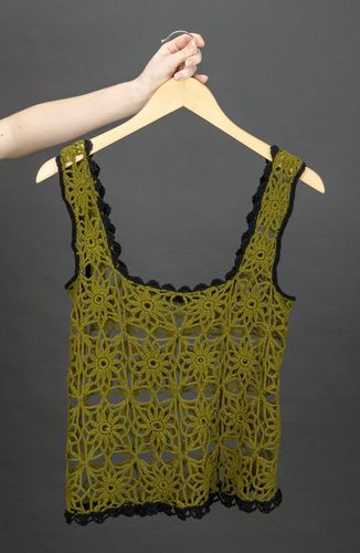 Top tecido com gancho - MADEheart.com