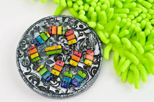 Braccialetto e orecchini fatti a mano parure di gioielli accessori da donna - MADEheart.com