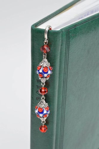 Marcapáginas original artesanal de cristal señalador de libros regalo original - MADEheart.com