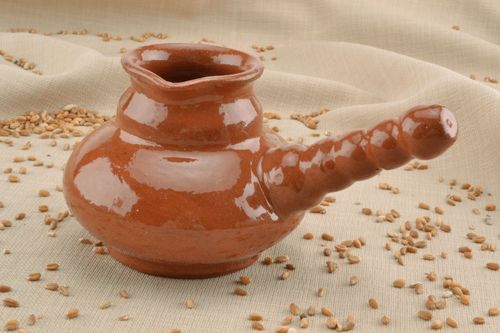 Hutsul ceramic cezve - MADEheart.com