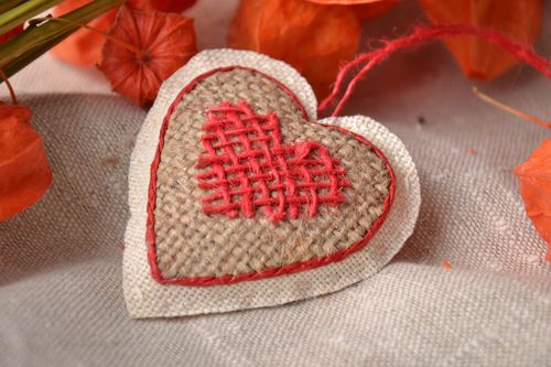 Fabric interior decoration Heart - MADEheart.com