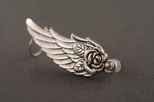 Metal cuff earring Eagle Wing - MADEheart.com