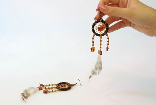 Brincos compridos Verão da avó - MADEheart.com