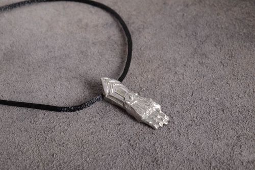 Unusual handmade metal pendant cool unisex jewelry designs gift ideas - MADEheart.com