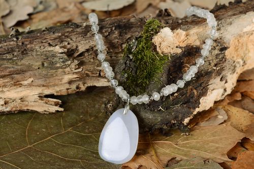Gemstone necklace  - MADEheart.com