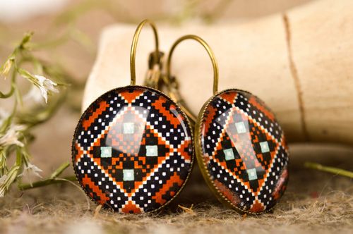 Modeschmuck Ohrhänger handmade Boho Ohrringe stilvolles Accessoire für Frauen - MADEheart.com