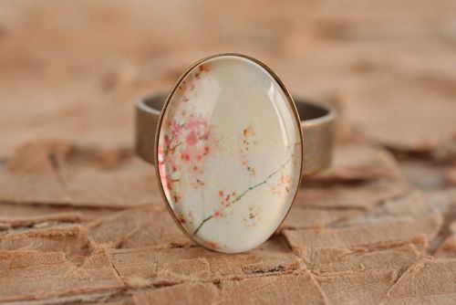 Кольцо ручной работы кольцо из металла модное кольцо для девушек красивое - MADEheart.com