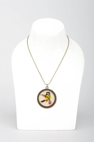 Pendant necklace homemade jewelry designer accessories chain necklace gift ideas - MADEheart.com