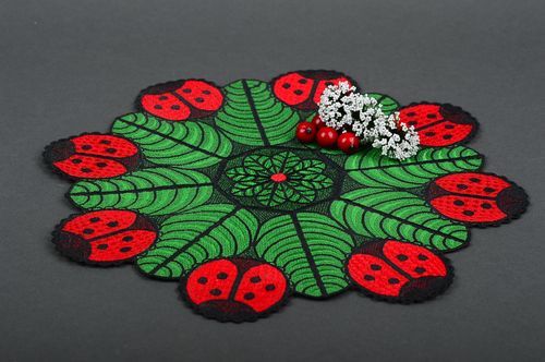 Untersetzer für heiße Töpfe handmade Getränke Untersetzer Küche Dekor grell - MADEheart.com