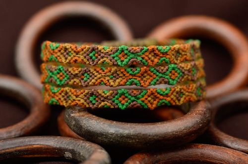 Elegant unusual jewelry handmade stylish accessories beautiful bracelet - MADEheart.com