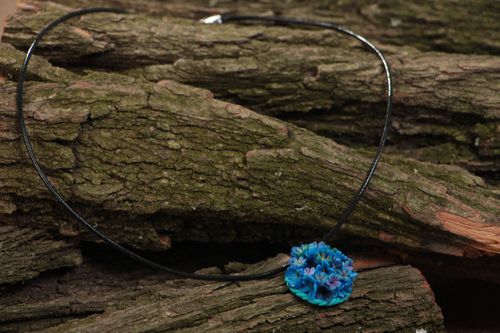 Collana in argilla polimerica fatta a mano accessori originali da donna  - MADEheart.com