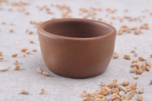 Pote para sal de cerámica azul - MADEheart.com