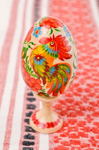 Handmade Easter egg decorative wooden egg room ideas decorative use only - MADEheart.com