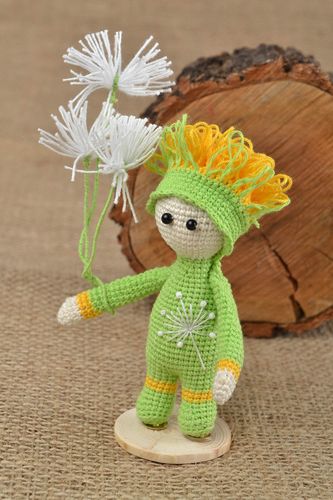 Handmade toy baby toy crochet toy designer toy gift ideas nursery design - MADEheart.com