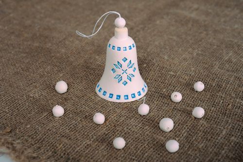 Keramik Glöckchen Winter - MADEheart.com