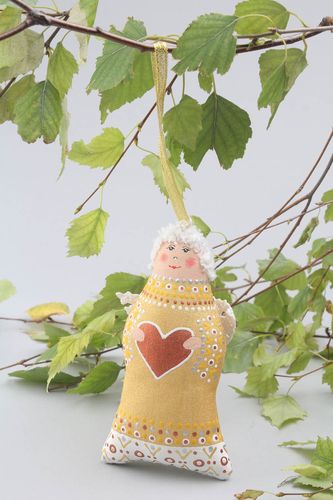 Pingente decorativo artesanal para interior Anjo - MADEheart.com