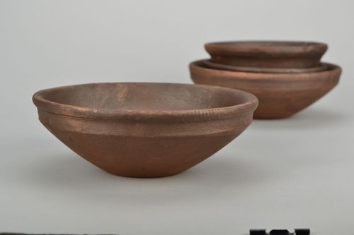 Tigela de cerâmica profunda para sopa - MADEheart.com