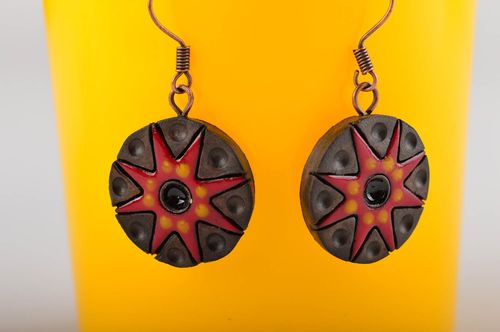 Homemade jewelry cute earrings ceramic earrings best gift for women cool jewelry - MADEheart.com