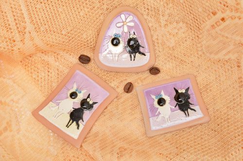 Imanes para refrigerador hechos a mano decoración de cocina souvenirs originales - MADEheart.com